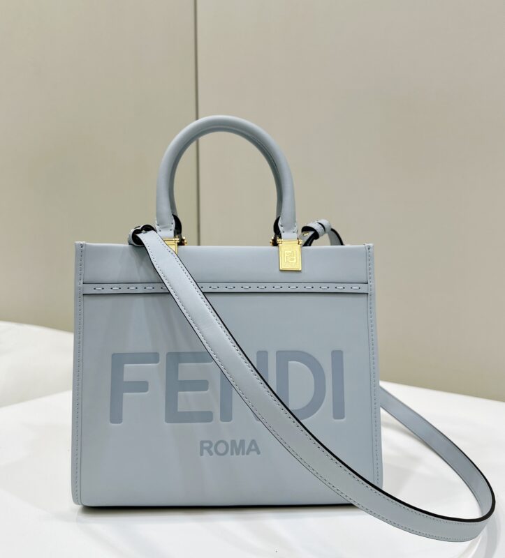 Replica Fendi Small Tote Sky Blue - high-quality designer bag clone