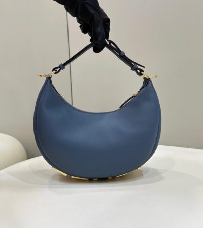 Replica Fendi Fendigraphy Large Blue - high-end fake designer purse