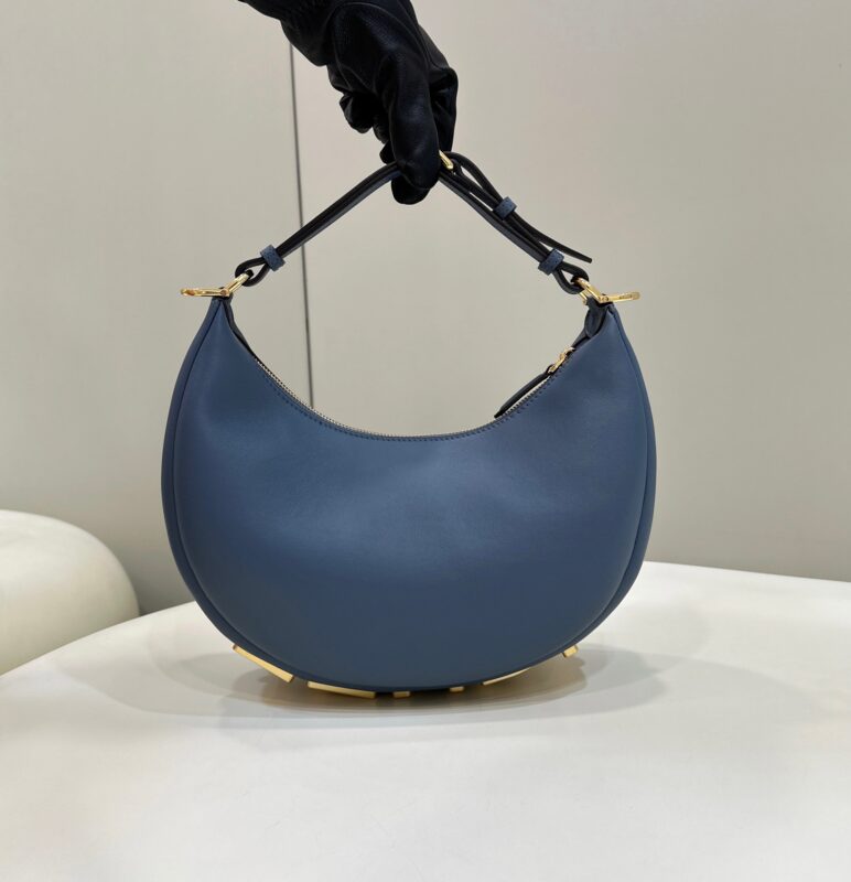 Replica Fendi Fendigraphy Large Blue - high-end fake designer purse