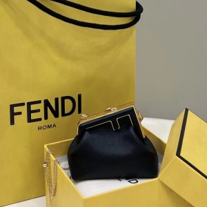 Replica Fendi First Mini Black - best-selling designer handbag dupe