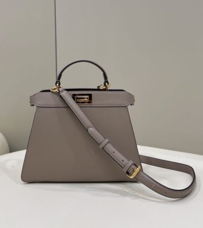Replica Fendi Peekaboo Medium Beige - high-quality designer bag clone