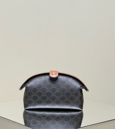 Replica Celine Triomphe Cosmetic Bag - ultra-realistic fake designer tote