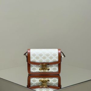 Replica Celine Triomphe Mini White - best-selling designer handbag dupe