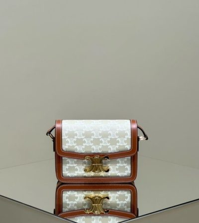 Replica Celine Triomphe Mini White - best-selling designer handbag dupe