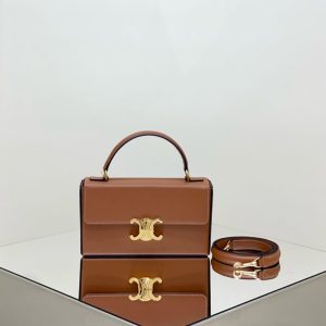 Replica Celine Triomphe Blandine Brown - premium-grade designer purse dupe