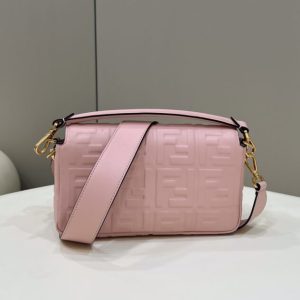 Replica Fendi Baguette Pink - ultra-realistic fake designer tote