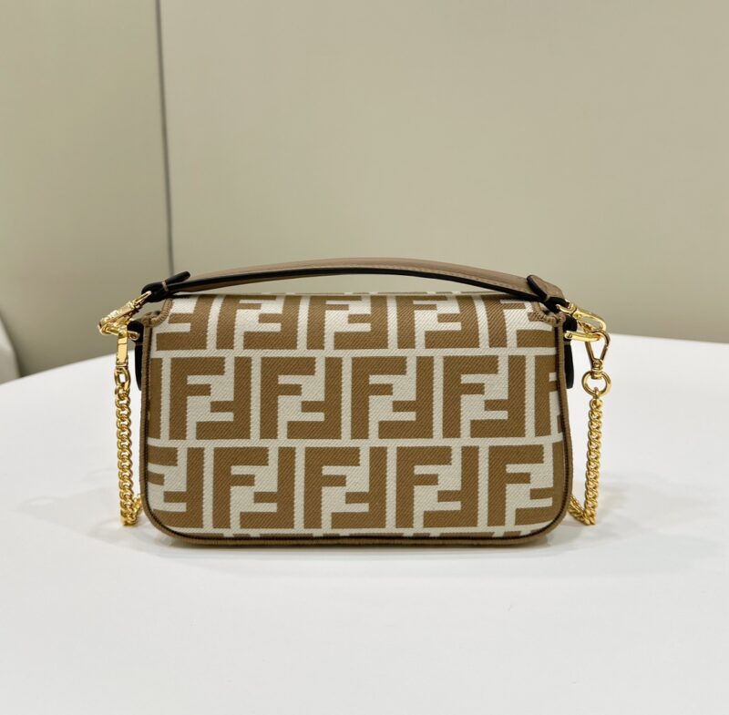 Replica Fendi Baguette FF Brown - best quality luxury bag dupe