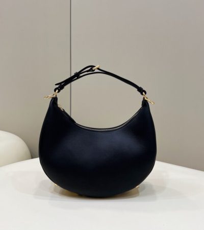 Replica Fendi Fendigraphy Large Black - near-authentic luxury replica handbag