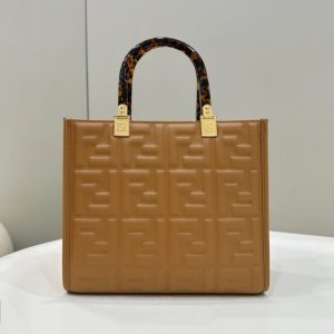 Replica Fendi Small Tote Brown - elite superclone designer purse