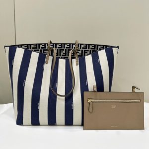 Replica Fendi Two Side Small Tote Blue - ultra-realistic fake designer tote