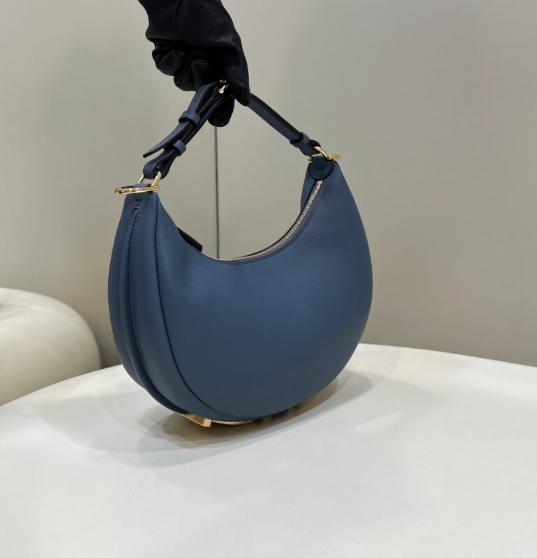 Replica Fendi Fendigraphy Large Blue - elite superclone designer purse