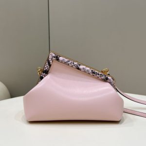 Replica Fendi First Pink Python - top-rated replica designer bag