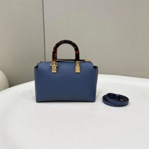Replica Fendi By The Way Boston Blue - near-authentic luxury replica handbag