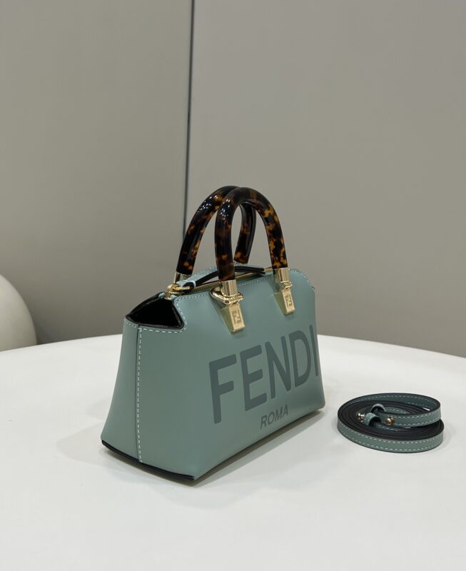 Replica Fendi By The Way Boston Green - elite superclone designer purse