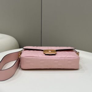 Replica Fendi Baguette Pink - top-tier luxury replica shoulder bag