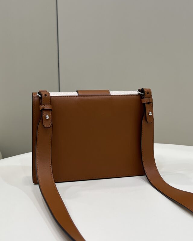 Replica Fendi Baguette Pouch Brown - near-authentic luxury replica handbag