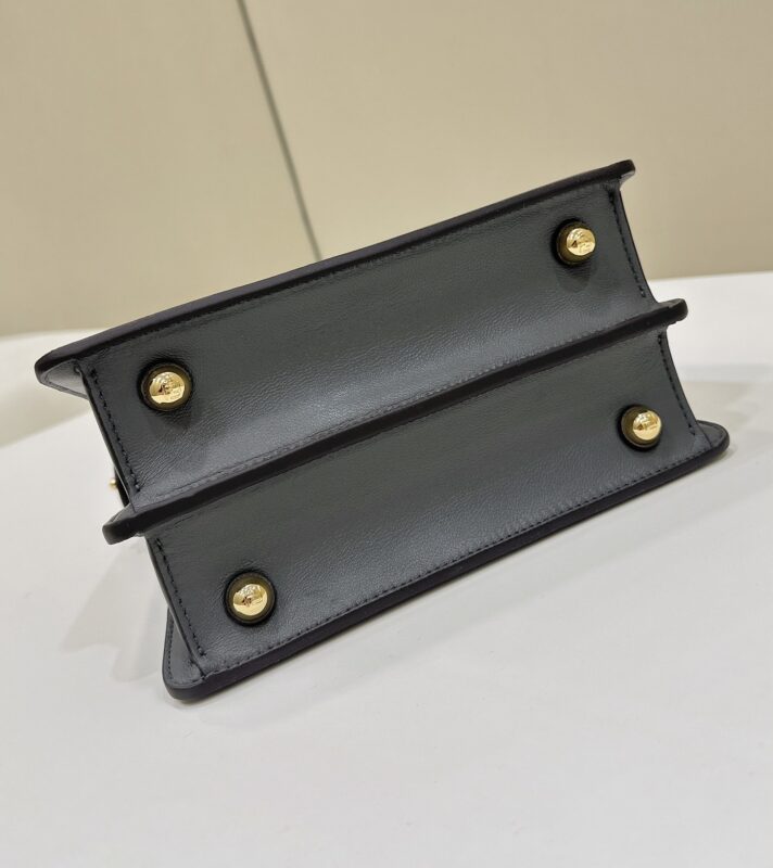 Replica Fendi Peekaboo Mini Grey - ultra-realistic fake designer tote