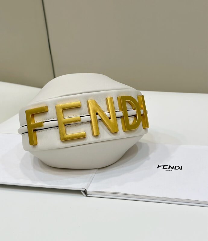 Replica Fendi Fendigraphy Small White - elite superclone designer purse