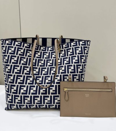 Replica Fendi Two Side Small Tote Blue - high-quality designer bag clone
