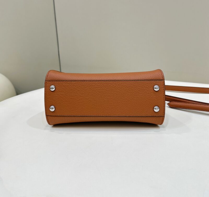 Replica Fendi Peekaboo Small Brown - high-accuracy replica luxury purse