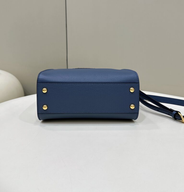 Replica Fendi Peekaboo Small Blue - top-rated replica designer bag