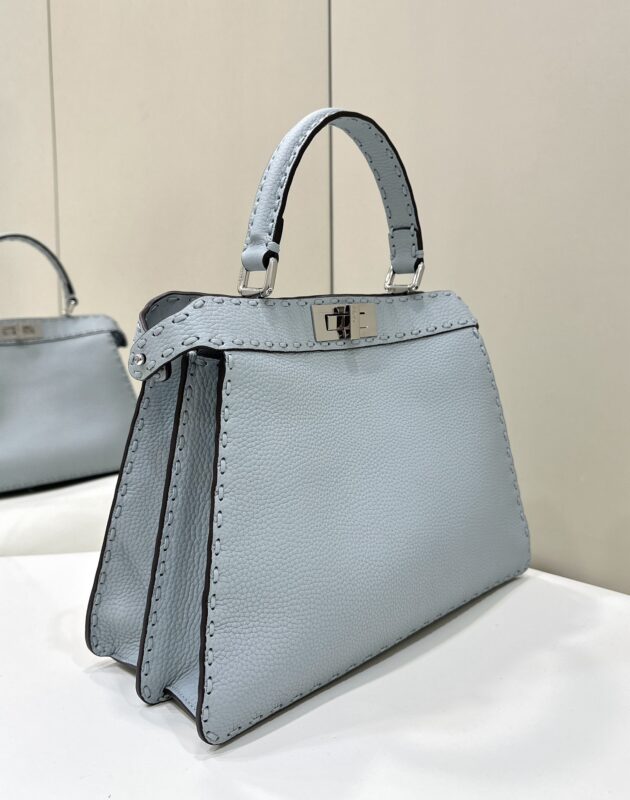 Replica Fendi Peekaboo Sky Blue - high-quality designer bag clone