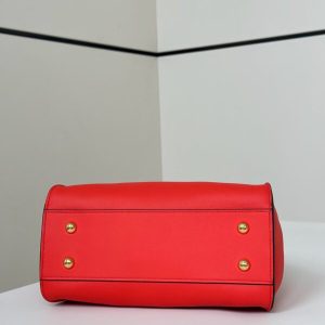 Replica Fendi Peekaboo Small Red - high-end fake designer purse