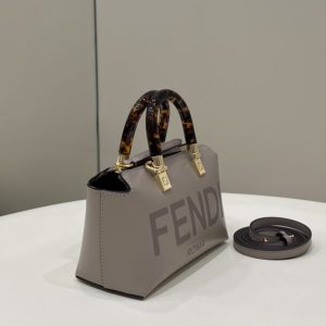 Replica Fendi By The Way Boston Dark Beige - premium-grade designer purse dupe