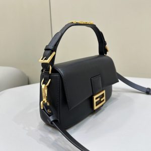 Replica Fendi Baguette Full Leather Black - best-selling designer handbag dupe