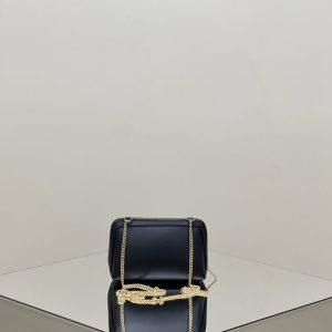 Replica Celine Triomphe Clutch Black - ultra-realistic fake designer tote