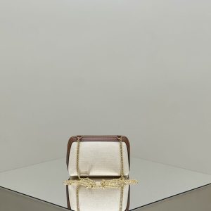 Replica Celine Triomphe Clutch White - top-rated replica designer bag