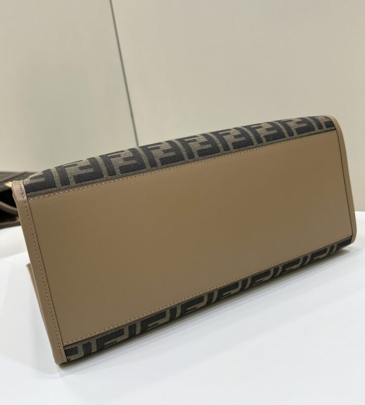 Replica Fendi Sunshine Tote Brown Monogram - elite superclone designer purse