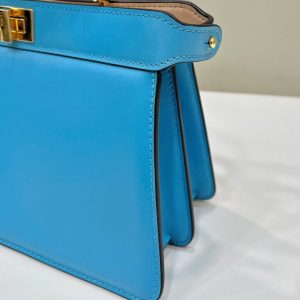 Replica Fendi Peekaboo Large Blue - realistic designer-inspired fake bag