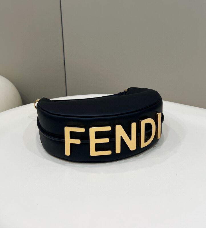 Replica Fendi Fendigraphy Large Black - high-quality designer bag clone