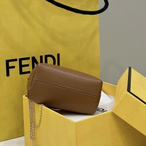 Replica Fendi First Mini Brown - near-authentic luxury replica handbag