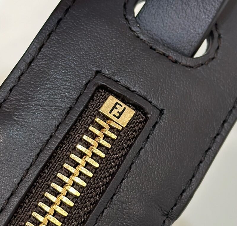 Replica Fendi Simply Brown Cotton - best quality luxury bag dupe