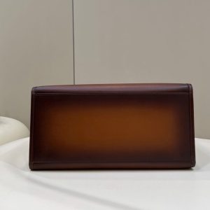 Replica Fendi Peekaboo Tote Brown - elite superclone designer purse