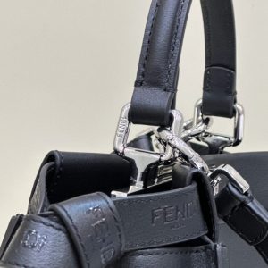 Replica Fendi Peekaboo Small Black - top-tier luxury replica shoulder bag
