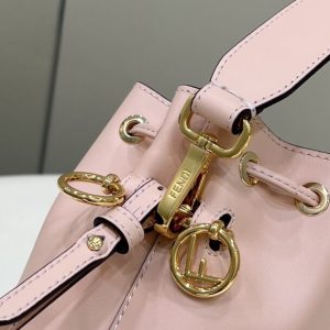 Replica Fendi Tresor Mini Bucket Pink - high-quality designer bag clone
