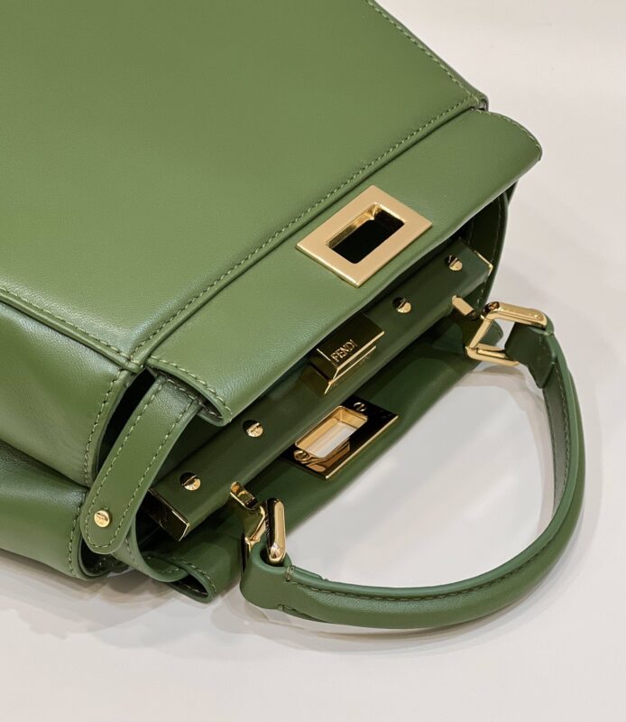 Replica Fendi Peekaboo Green - top-rated replica designer bag