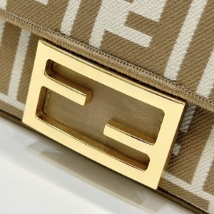 Replica Fendi Baguette FF Brown - premium 1:1 fake handbag model