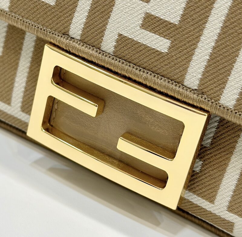 Replica Fendi Baguette FF Brown - premium 1:1 fake handbag model
