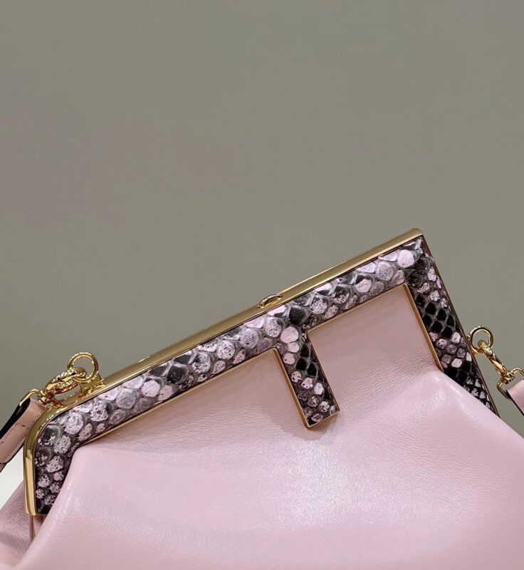 Replica Fendi First Pink Python - best-selling designer handbag dupe