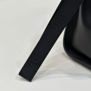 Replica Fendi Peekaboo Small Black - high-end fake designer purse