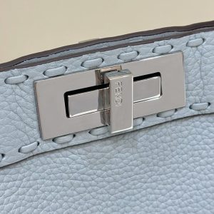 Replica Fendi Peekaboo Sky Blue - elite superclone designer purse