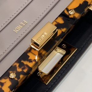 Replica Fendi Peekaboo Medium Beige - realistic designer-inspired fake bag