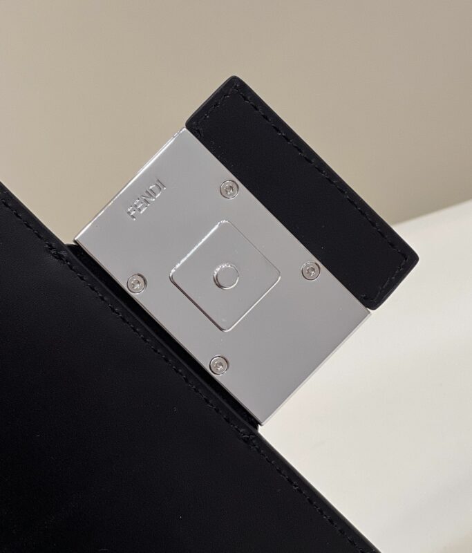 Replica Fendi Baguette Pouch Black - 1:1 designer replica handbag