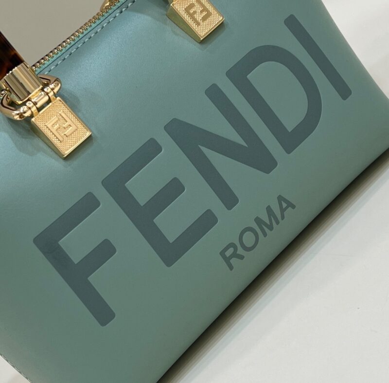 Replica Fendi By The Way Boston Green - premium 1:1 fake handbag model