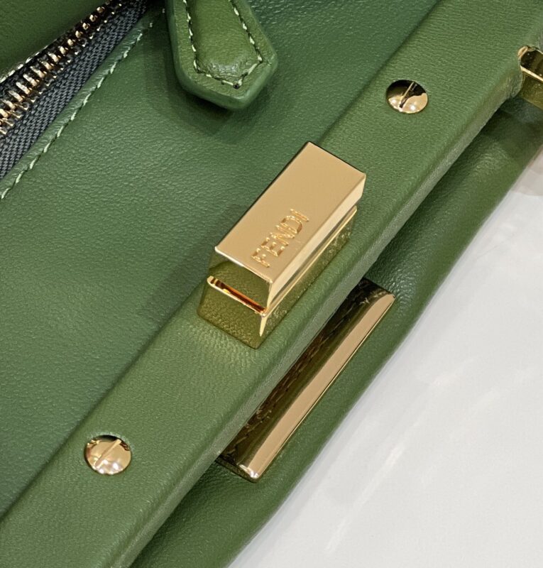 Replica Fendi Peekaboo Green - near-authentic luxury replica handbag