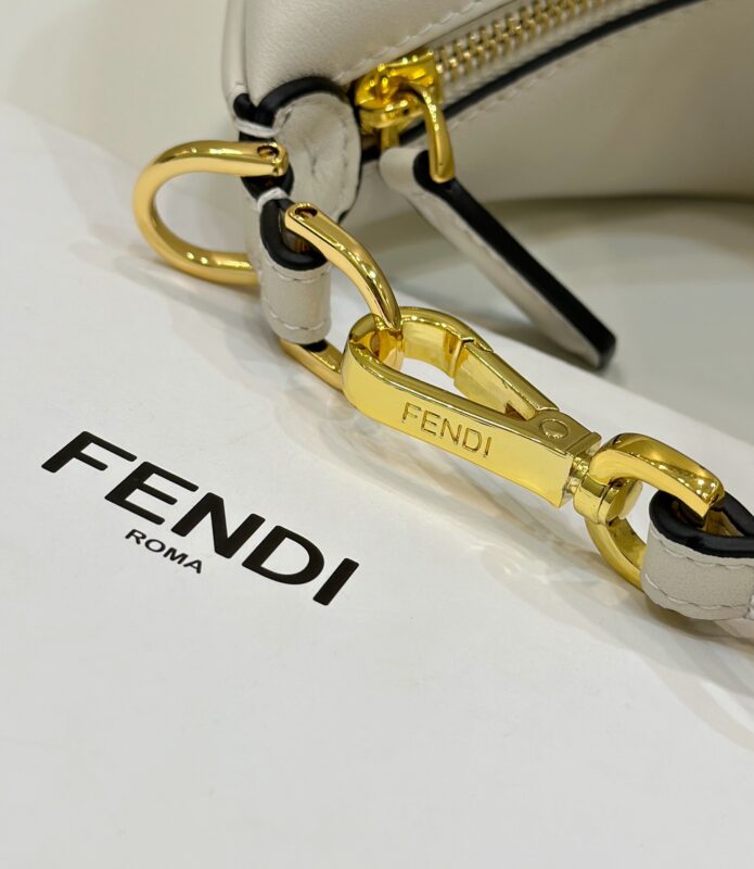 Replica Fendi Fendigraphy Small White - best quality luxury bag dupe